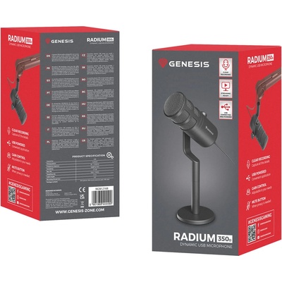 Genesis Radium 350D Dynamic, USB NGM-2168 – Zboží Živě