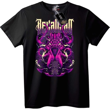 NOONEBRAND Тениска Reyallu Октопод - 2XL, White