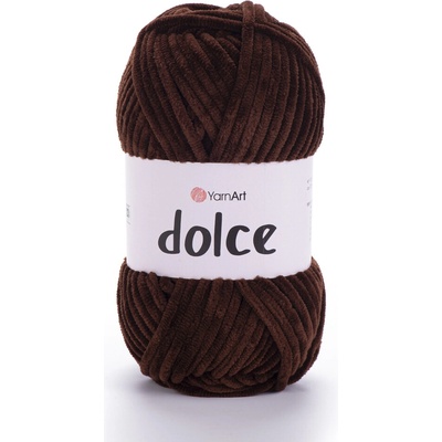Yarn Art příze Dolce 775 čokoládově hnědá
