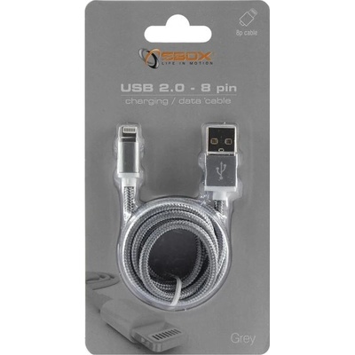 Sbox IPH7-GR Apple Lightning/USB-A, 1,5m
