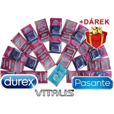 Durex Letní Pleasure Me balíček 50 ks