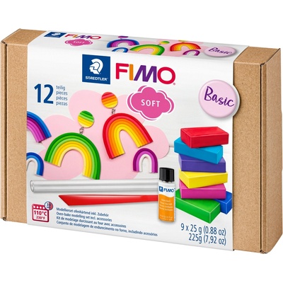 FIMO Комплект глина Staedtler Fimo Soft Basic 802310 (21900-А)