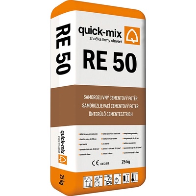 Samonivelační cementový (10-50) potěr RE 50 - CTC25F4 - 25kg/bal – Hledejceny.cz