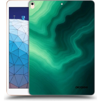 Picasee silikónový prehľadný obal pre Apple iPad Air 10.5" 2019 3.gen Malachite