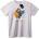 NOONEBRAND Тениска Брейкданс Мече - 2XL, White