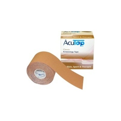 AcuTop kineziologický tejp béžová 5 cm x 5 m