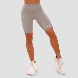 GymBeam Дамски байкър шорти Biker Grey L