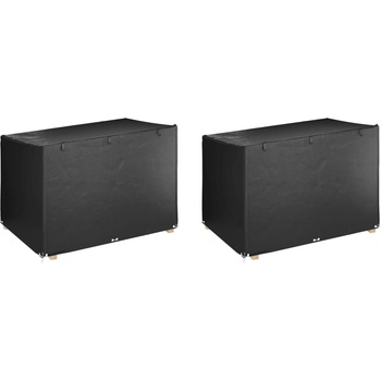 Image 1 of vidaXL Калъфи за люлки 2 бр 12 капси 215x150x130/150 см полиетилен (3155382)