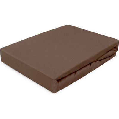 Darymex jersey prostěradlo 030/170 hnědé 180X200