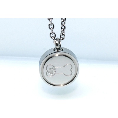 Steel Edge Smútočný prívesok a retiazka WJHC1780