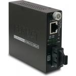 PLANET FST-802S35 мрежов медиен конвертор 100 Мбит/с 1310 nm Единичен режим Черен (FST-802S35)