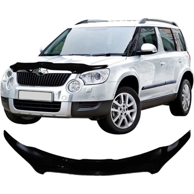 Plastový kryt kapoty - deflektor Škoda Yeti, 2009-2013