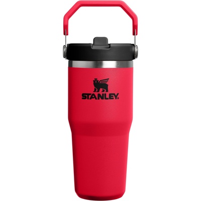 Stanley Termoláhev s integrovanou slámkou The IceFlow Flip Straw 2.0 Tumbler 410 ml 20oz Chili Black