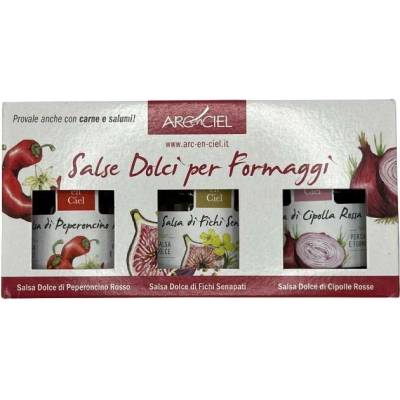Arc En Ciel Omáčky k sýrům Salse Dolci per Formaggi 3 x 40 g