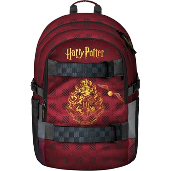 BAAGL Ученическа раница Harry Potter Хогуортс бордо BAAGL | Cherven | Момичешки | ONE SIZE