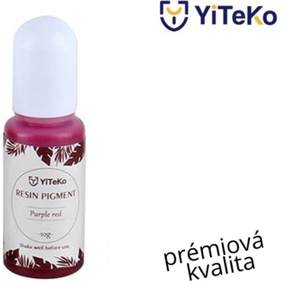 YiTeko Křišťálová barva 10 fialovočervená 10 ml