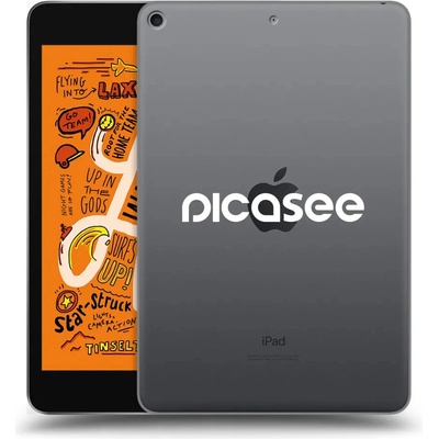 Picasee silikónový prehľadný obal pre Apple iPad mini 2019 5. gen Picasee new logo white