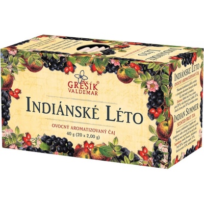 GREŠÍK čaj Indiánske leto 20 x 2 g
