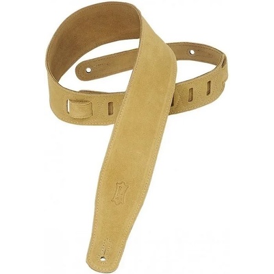 Levy's Simply Suede 2.5 Tan Каишка за китара (MS26-TAN)