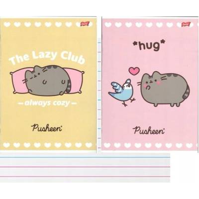St.Majewski Zošit tri riadky A4 Pusheen