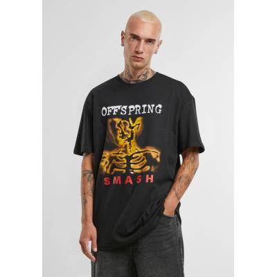 MERCHCODE Тениска Offspring Smash Oversize Tee black XXLUB-MC1028-00007 - Черен, размер 3XL