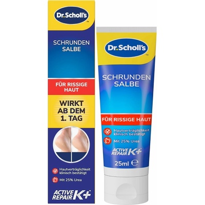 Scholl Mast na suché a popraskané paty s ureou a kreatinem 25 ml