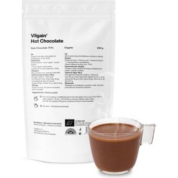 Vilgain Horúca čokoláda BIO tmavá 70% 200 g