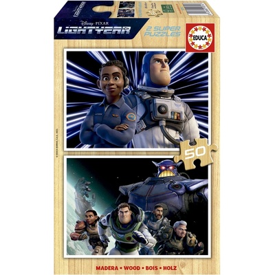 Educa Пъзел за деца Educa - Светлинна година, 2 х 50 части (EDU19314)