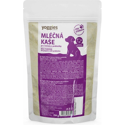 Yoggies Mléčná kaše z kozího mléka pre šteňatá 750 g