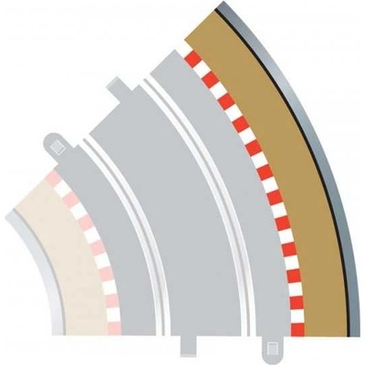 Rozšíření trati SCALEXTRIC C8228 Radius 2 Outer Border Barrier 45