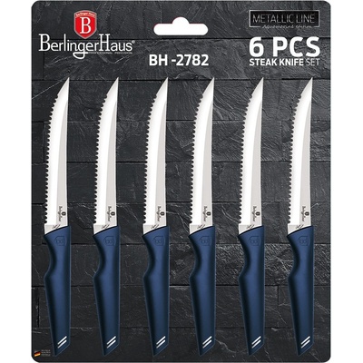 Berlingerhaus Aquamarine Metallic Line BH 2812 6 ks