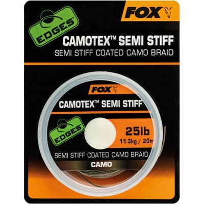 FOX šňúra Camotex semi stiff 25lb 20m