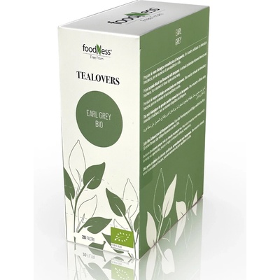 FoodNess Tealovers Earl Grey 20 sáčkov 40 g
