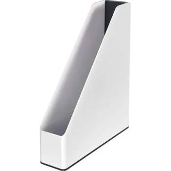 Leitz Папка за документи LEITZ Wow 73 мм пластмаса бяло/черно 53621095 (53621095)