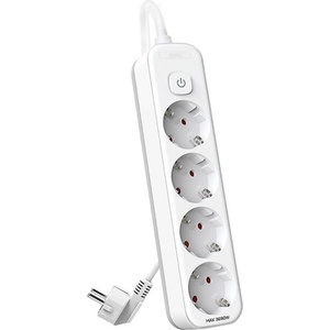 Deli 4 Plug 1,8 m Switch (DLET434)