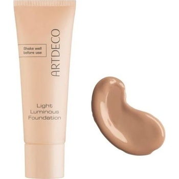 Artdeco Lehký rozjasňující make-up Light Luminious Foundation 45 Gentle Mahogany 25 ml