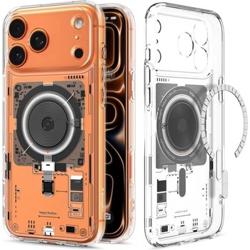 Spigen Magsafe Калъф за iPhone 17 Pro Max, Spigen Ultra Hybrid Neo One Case, Прозрачен (ACS10290)