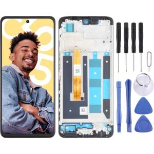 Realme LCD Дисплей и Тъч Скрийн с Рамка за Realme C55