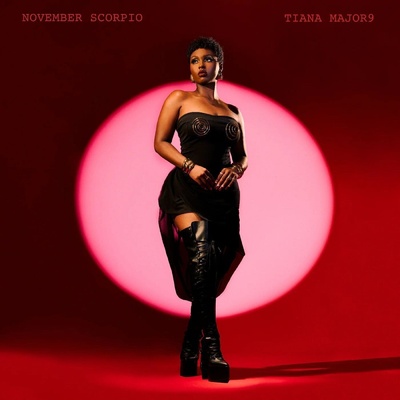 Tiana Major9 - November Scorpio (Red Coloured) (LP) (0708857242016)
