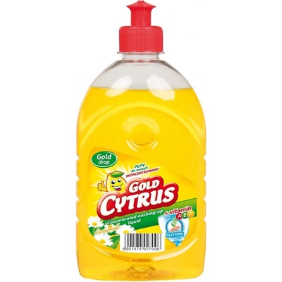 Gold Cytrus Tekutý prostriedok na umývanie riadu Citrus HARMANČEK 500 ml