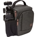 Case Logic CECS-102 - чанта за DSLR фотоапарат, малка, текстил, сива