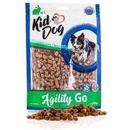 Pamlsky pro psy Kiddog AGILITY GO mini kousky s králíkem 250 g