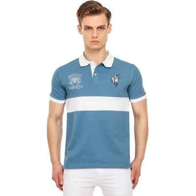 Grand Polo Club Gpc polo Мъжка тениска - Синя/Бяла 21156880 (263584_Тъмносин)