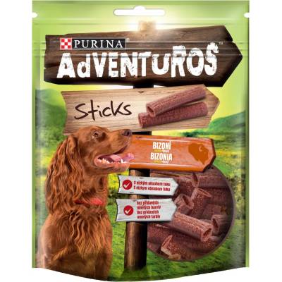 Adventuros Sticks s bizónou príchuťou 120 g