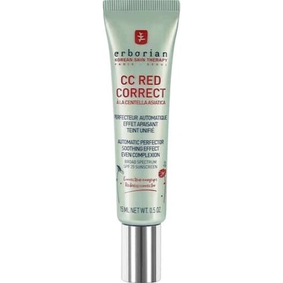 Erborian CC Red Correct Automatic Perfector SPF25 cc krém pro neutralizaci zarudnutí pleti 15 ml – Zboží Dáma
