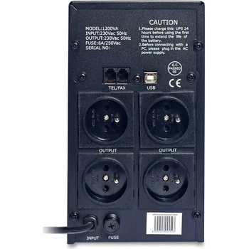 EUROCASE EA200LED 1200VA
