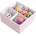 Mioli Decor Текстилни органайзери за шкаф 4 бр. - Mioli Decor (488PRN1151)