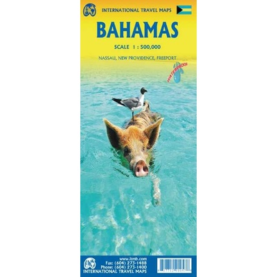 mapa Bahamas 1: 500 t. ITM