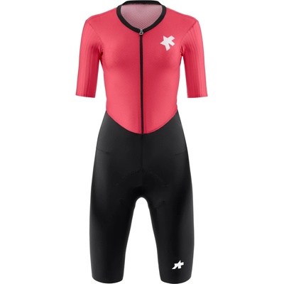 ASSOS Дамски скин за колоездене ASSOS Women's Dyora R Roadsuit S11 Cycling skinsuit - Deadly Berry - размер XL (102-5269-0115)