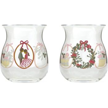 Holmegaard Christmas 2025 Свещници за чаени свещи, 2 бр (4800574)